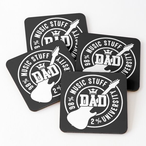 Item preview, 98 Percent Music Stuff 2 Percent University | Funny Father's Day designed and sold by GravitiTees.