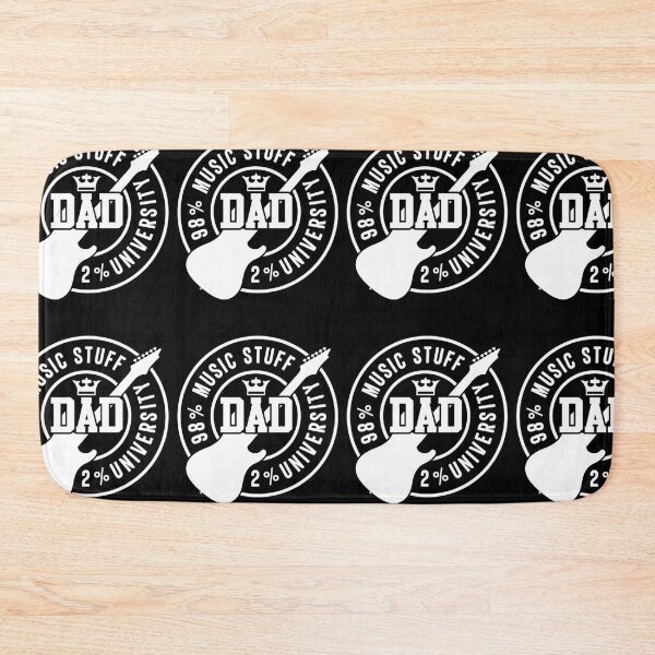 Item preview, 98 Percent Music Stuff 2 Percent University | Funny Father's Day designed and sold by GravitiTees.