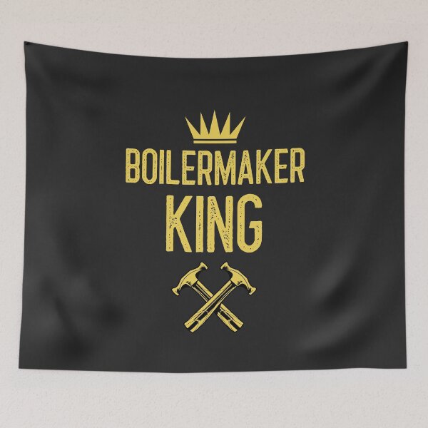 Item preview, Boilermaker King Tradesman Gift designed and sold by EricJP.