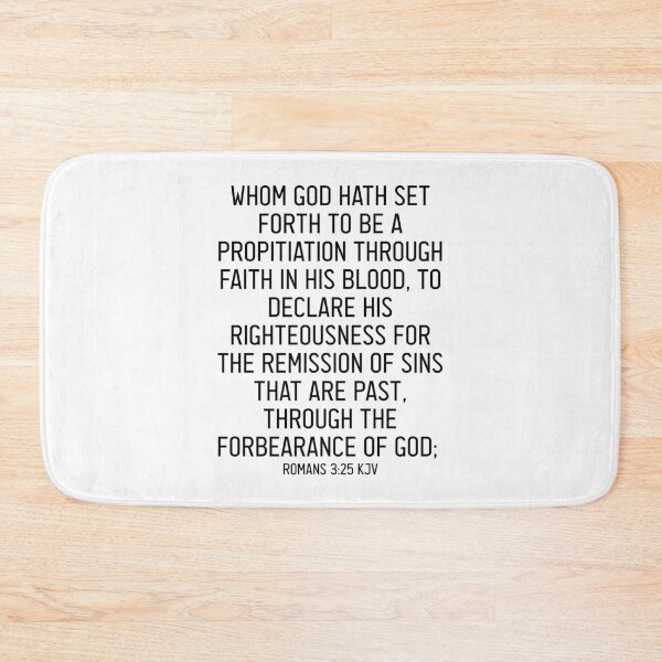 Item preview, Romans 3:25 KJV designed and sold by Logosdesignshop.