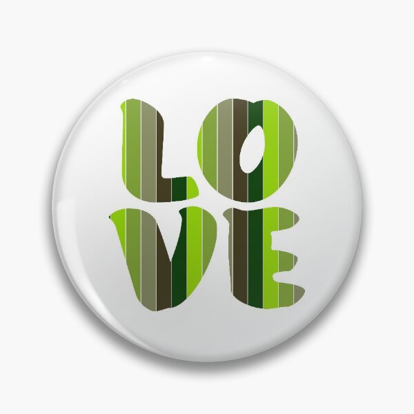 Item preview, Letters spelling LOVE with colorful stripes designed and sold by With My Hands By K.