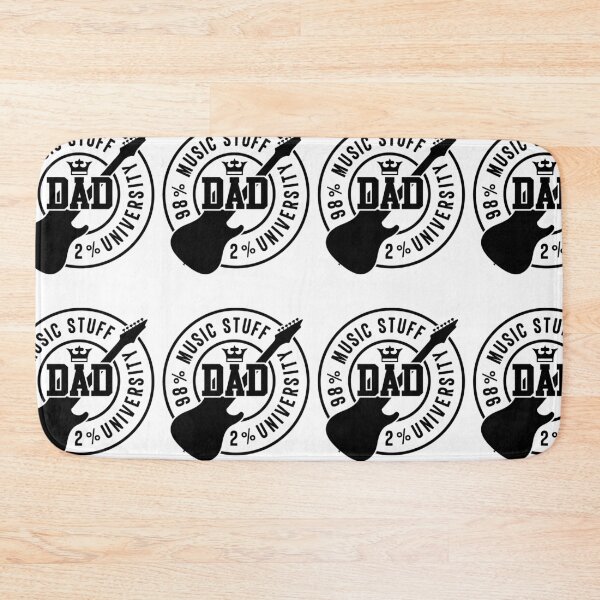Item preview, 98 Percent Music Stuff 2 Percent University | Fathers Day designed and sold by GravitiTees.