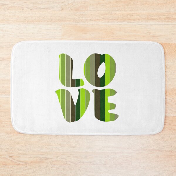 Item preview, Letters spelling LOVE with colorful stripes designed and sold by With My Hands By K.