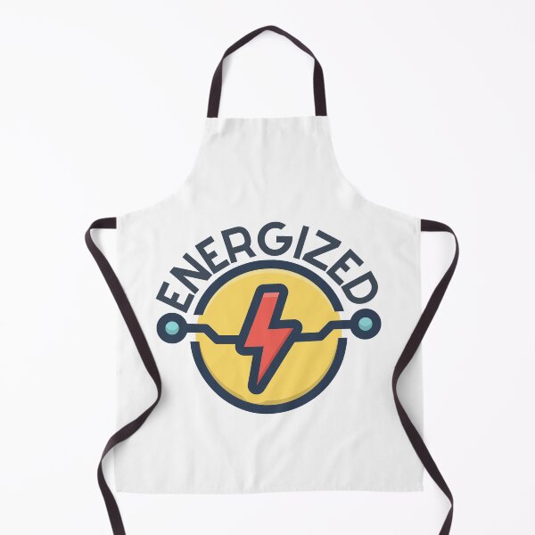 Item preview, Energized -workout  t-shirt design ,sticker  designed and sold by maanidesign.