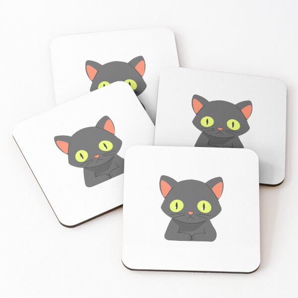 Item preview, Kitty Stare designed and sold by RedsStickerShop.