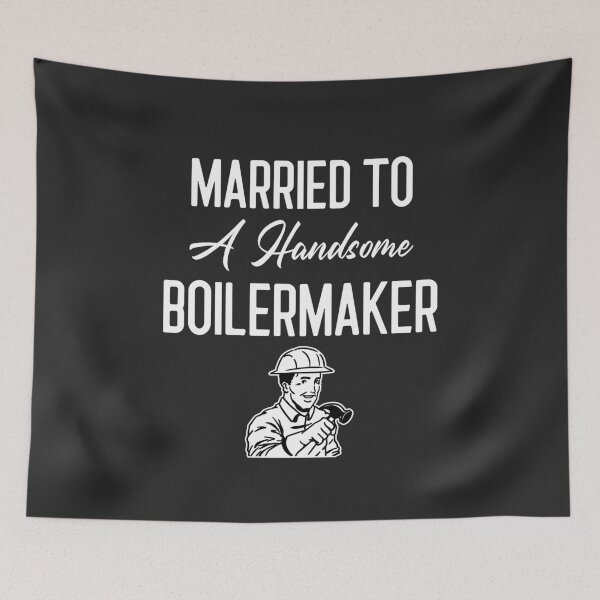 Item preview, Married To A Handsome Boilermaker Tradesman Gift designed and sold by EricJP.