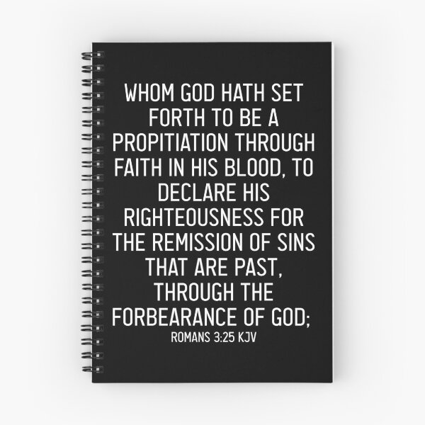 Item preview, Romans 3:25 KJV designed and sold by Logosdesignshop.
