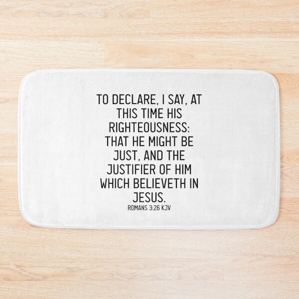 Item preview, Romans 3:26 KJV designed and sold by Logosdesignshop.