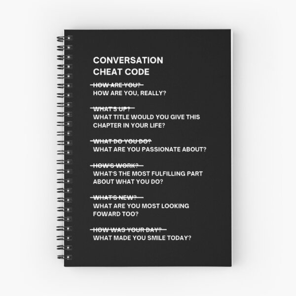 Item preview, Conversation Cheat Code designed and sold by KousKo :).