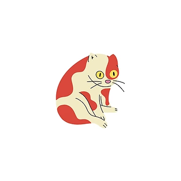 Artwork thumbnail, Itchy Kitty by RedsStickerShop