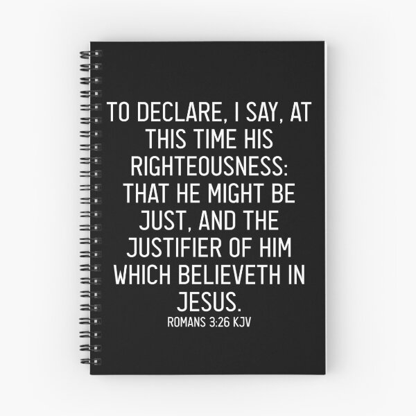 Item preview, Romans 3:26 KJV designed and sold by Logosdesignshop.