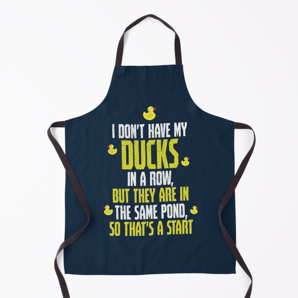 Item preview, I dont have my ducks in a row, but they are in the same pond, so thats a start designed and sold by Sticker Up.