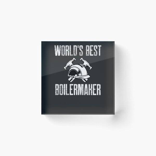 Item preview, World's Best Boilermaker Tradesman Gift designed and sold by EricJP.