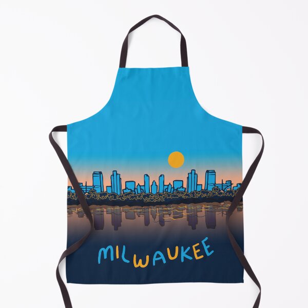 Item preview, serene milwaukee skyline designed and sold by roxannetemple.