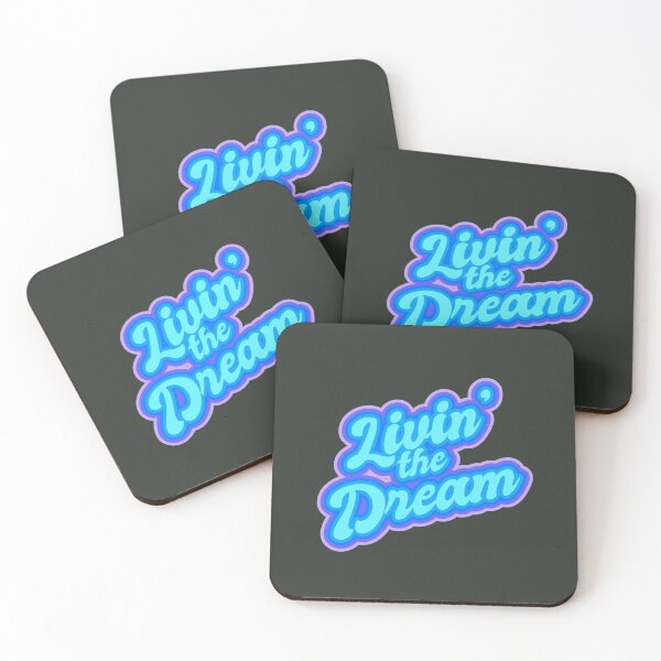 Item preview, Livin The Dream - Bright Blue designed and sold by Chubuter.