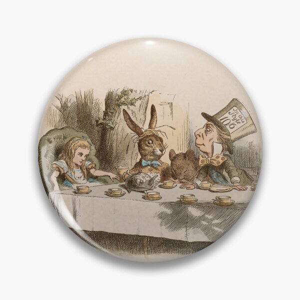 Item preview, Alice at the Mad Hatter's Tea Party designed and sold by ebrawne.