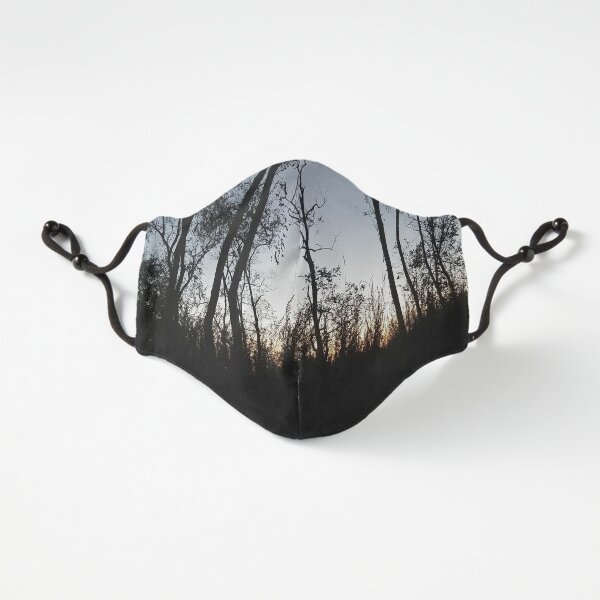 Fitted Masks, #Sky #Tree #NaturalLandscape #Nature #Branch Natural environment Cloud Wilderness Evening Morning Sunset Night Fitted 3-Layer