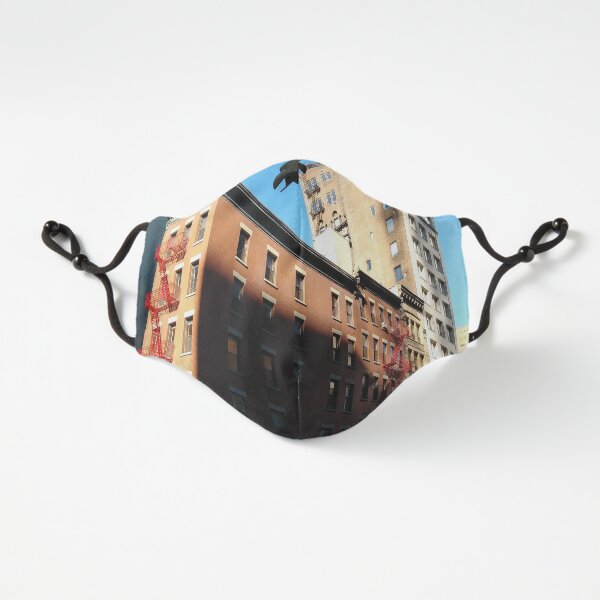Fitted Masks, New York City, Manhattan, New York, downtown, #NeeYorkCity, #Manhattan, #NeeYork, #downtown, #buildings, #streets, #avenues, #skyscrapers, #cars, #pedestrians Fitted 3-Layer