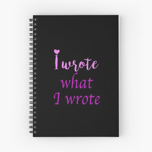 Item preview, I wrote what I wrote designed and sold by Branncolet.