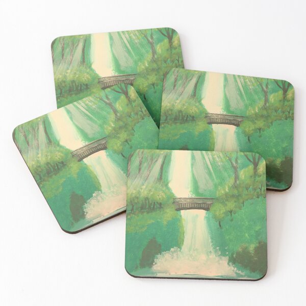 Item preview, Bridge over a Waterfall  designed and sold by SashaSprite.
