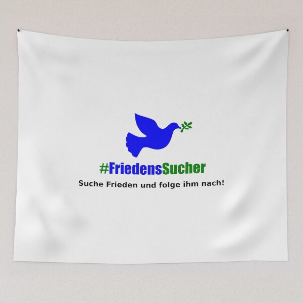 Item preview, #Peace seeker - seek peace and follow it! - Christian - Jesus4m3 designed and sold by IchBinChrist.
