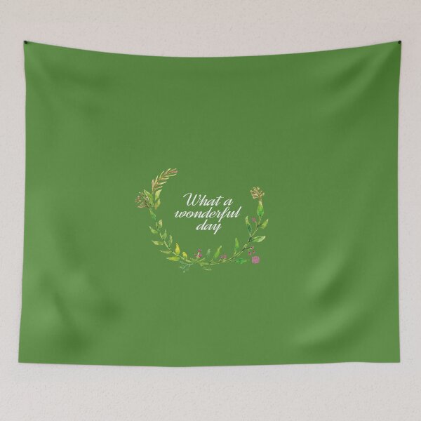 Item preview, a wreath drawn in watercolor designed and sold by BiniDream.
