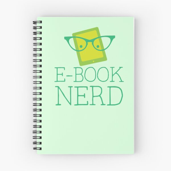 Item preview, e-book nerd designed and sold by jazzydevil.