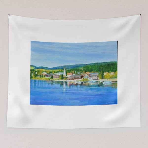 Item preview, Autumn in Titisee Bavaria designed and sold by Dai Wynn Fine Art.