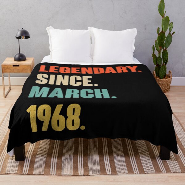 Item preview, Legendary Since March 1968  Birthday Gift For 53 Year Old designed and sold by koenhfu06.