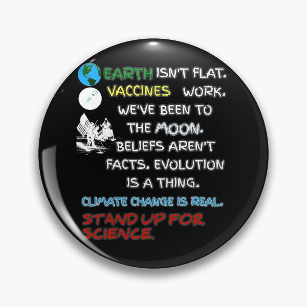 Item preview, Earth Isn't Flat Stand Up For Science Real Earth Day Gift designed and sold by EvanMcguinness.