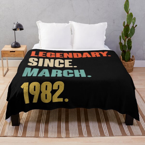 Item preview, Legendary Since March 1982  Birthday Gift For 39 Year Old designed and sold by sellexxf69.