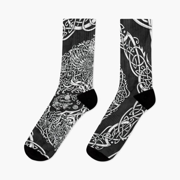 Item preview, Yggdrasil, Viking Tree of Life - White and Black designed and sold by Abysm Internal.