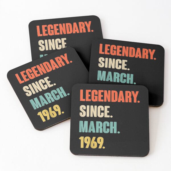 Item preview, Legendary Since March 1969  Birthday Gift For 52 Year Old designed and sold by koenhfu06.