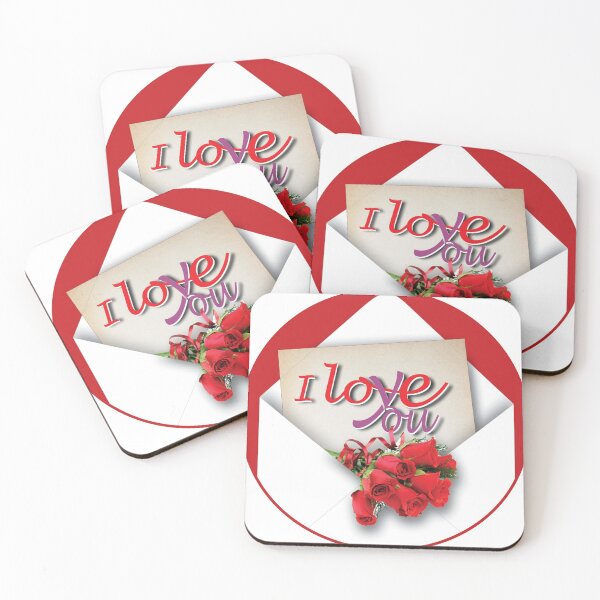 Item preview, I LOVE YOU IN ENVELOPE designed and sold by hemart.