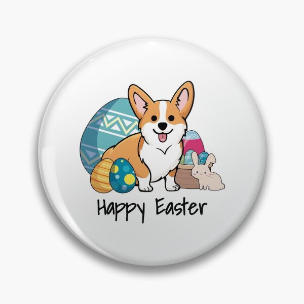 Item preview, Happy Easter Corgi Dog designed and sold by EstelleStar.