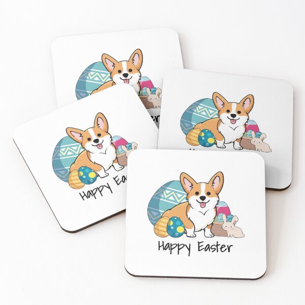 Item preview, Happy Easter Corgi Dog designed and sold by EstelleStar.