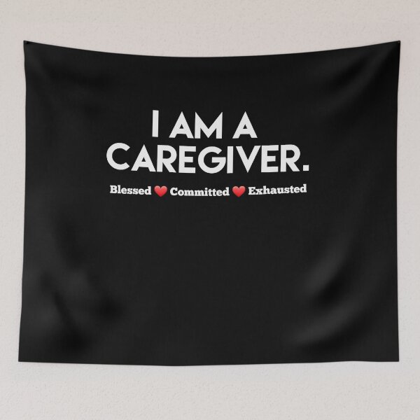 Item preview, I am a caregiver.  designed and sold by Comfy Creations.