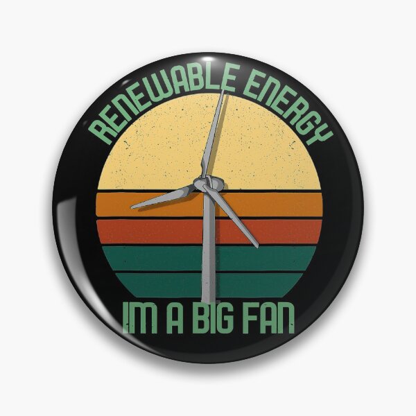 Item preview, Vintage Earth Day Renewable Energy I'm A Big Fan Gift designed and sold by EvanMcguinness.