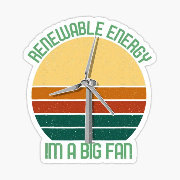 Item preview, Vintage Earth Day Renewable Energy I'm A Big Fan Gift designed and sold by EvanMcguinness.