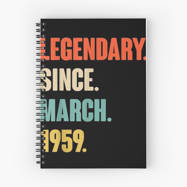 Item preview, Legendary Since March 1959  Birthday Gift For 62 Year Old designed and sold by SeanRichar.