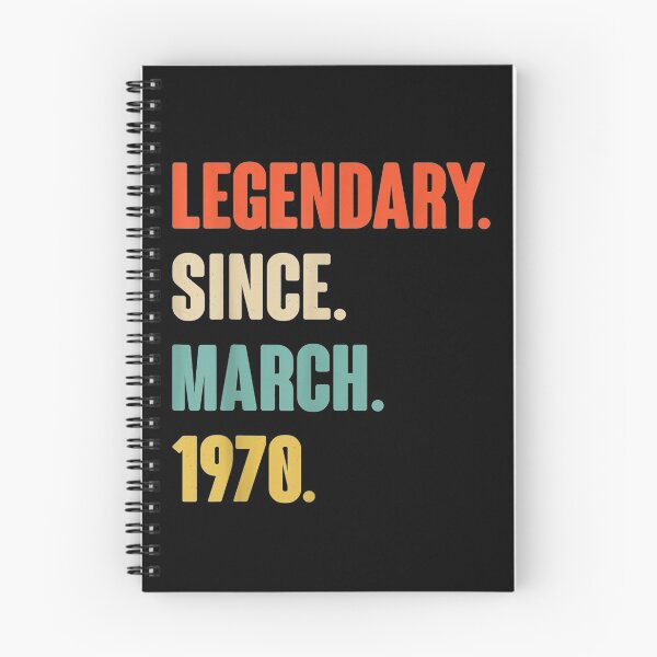 Item preview, Legendary Since March 1970  Birthday Gift For 51 Year Old designed and sold by koenhfu06.