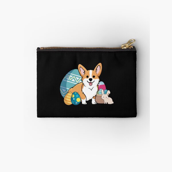Item preview, Easter Corgi Dog Cute Cartoon Style Easter Eggs, Basket designed and sold by EstelleStar.