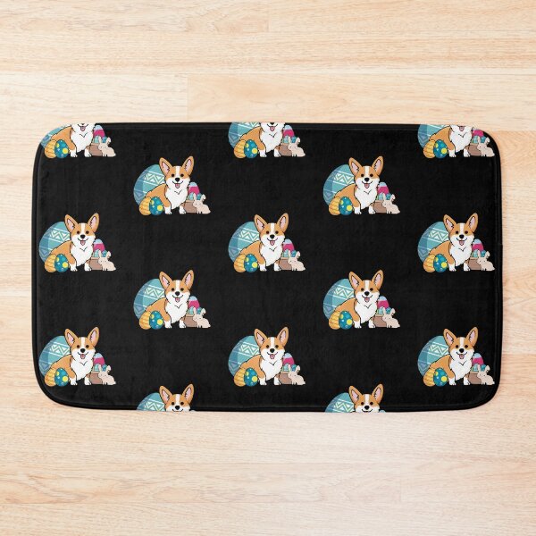Item preview, Easter Corgi Dog Cute Cartoon Style Easter Eggs, Basket designed and sold by EstelleStar.