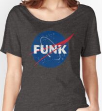 Space Funk - Distressed Women's Relaxed Fit T-Shirt