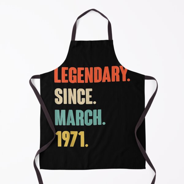 Item preview, Legendary Since March 1971 Birthday Gift For 50 Year Old designed and sold by koenhfu06.