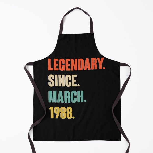 Item preview, Legendary Since March 1988 Birthday Gift For 33 Year Old designed and sold by sellexxf69.