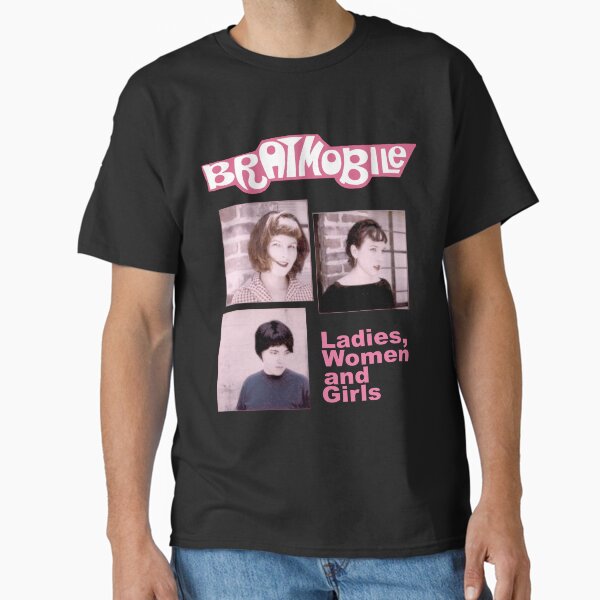 Vista previa del artículo con la obra «BRATMOBILE BAND», diseñado y vendido por princessticker.