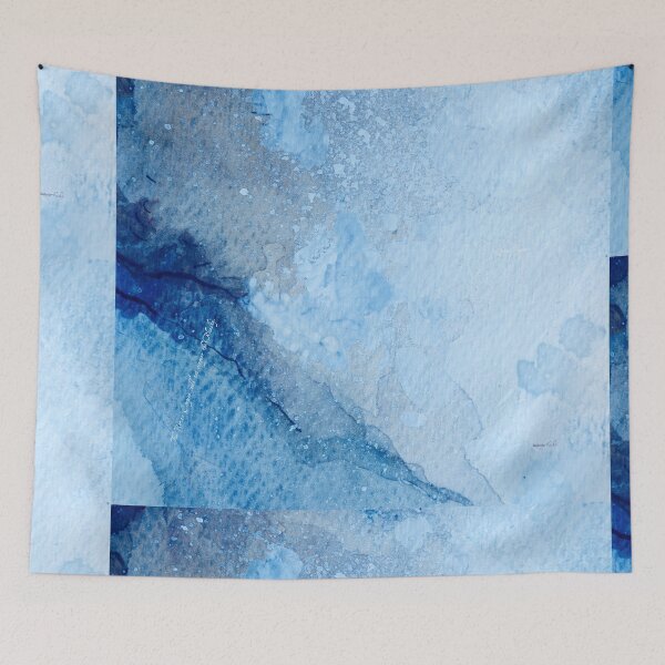 Item preview, Kobeh Blue Water Color with quote: "The Roman Empire could not conquer the Blue sky." designed and sold by Kobeh.