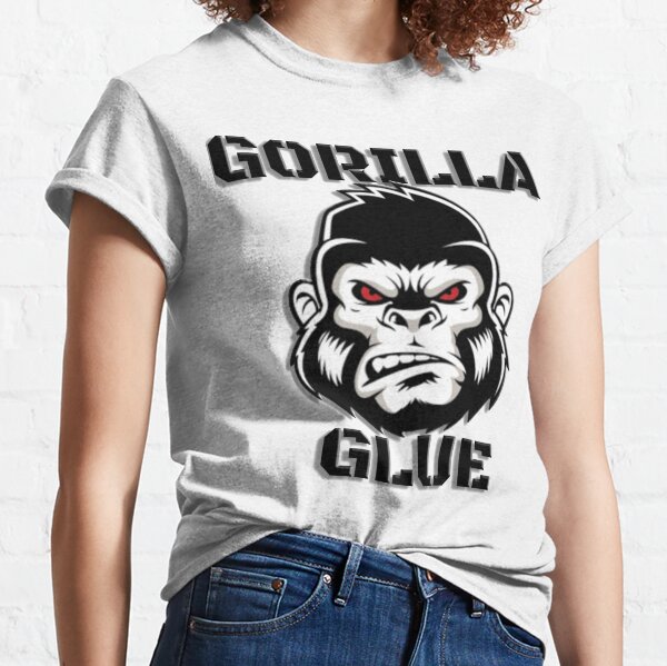 Official Gorilla Glue Full Color Logo Apparel | Cincy Chirts Unisex T-Shirt / Heather Red / L