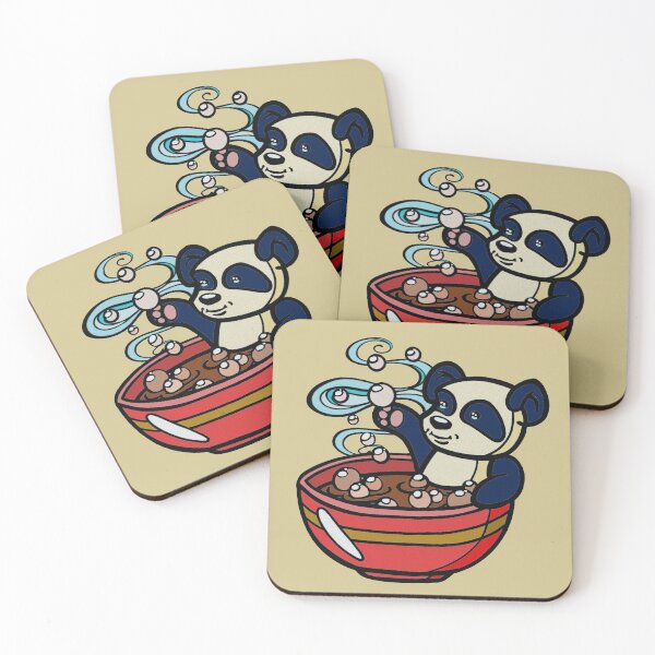 Item preview, Boba Tea: Panda Bear  designed and sold by sandpiperstudio.